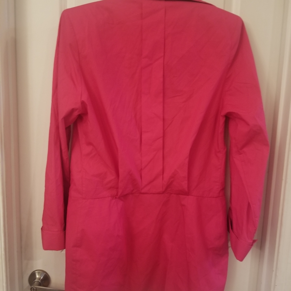 The Atticowide-sleeve cotton shirt dress Size 6 - Picture 4 of 8